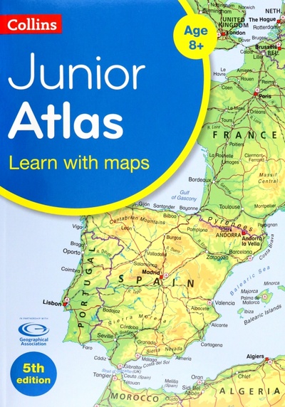 Книга: Collins Junior Atlas; Collins, 2020 