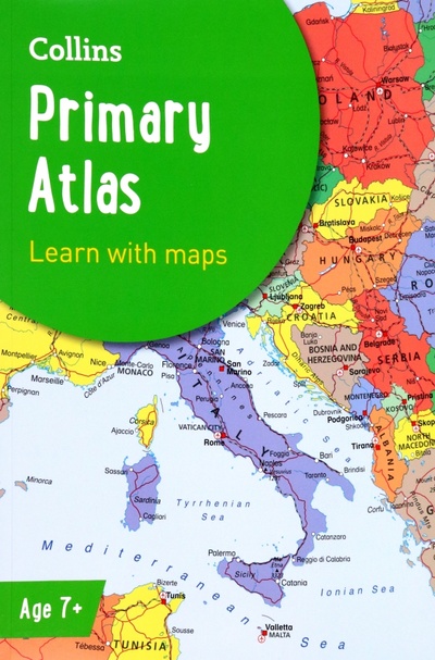 Книга: Collins Primary Atlas; Collins, 2022 