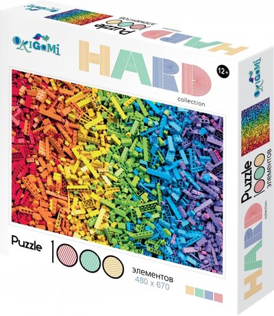 Hard. Пазл-1000 Конструктор Оригами 