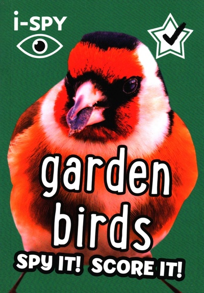 Книга: I-Spy Garden Birds. Spy It! Score It!; Collins, 2021 