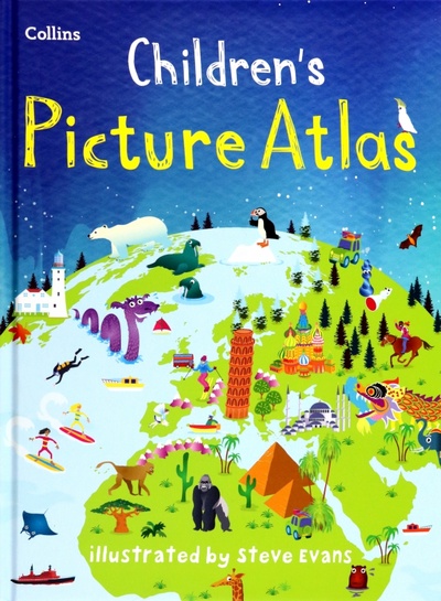 Книга: Collins Children's Picture Atlas; Collins, 2019 