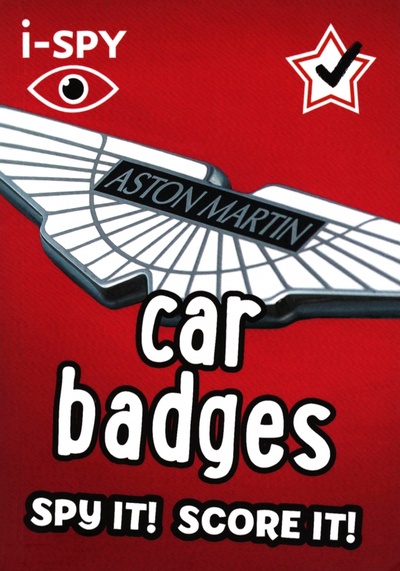 Книга: I-Spy Car Badges. Spy It! Score It!; Collins, 2020 