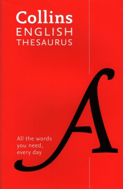 Книга: English Thesaurus; Collins, 2019 