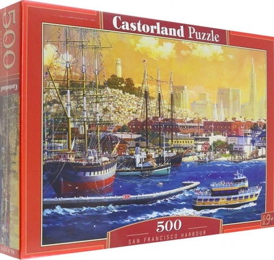 Puzzle-500 Гавань Сан-Франциско Castorland 