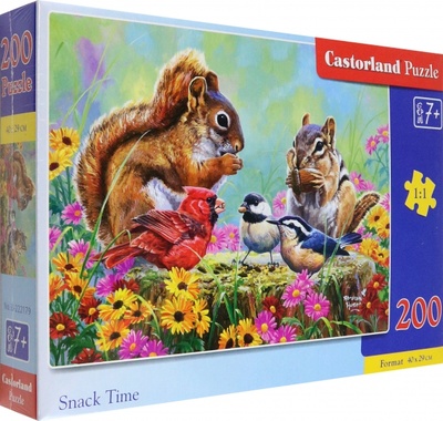 Puzzle-200 Время перекуса Castorland 