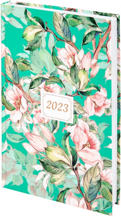 Ежедневник датированный на 2023 год Flowers, А5 STAFF 