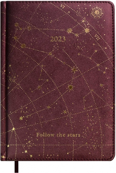 Ежедневник датированный 2023 Астрологический, 176 листов, А5 Феникс+ 