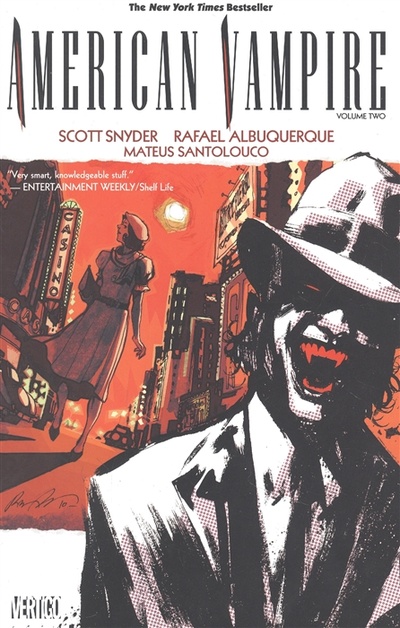 Книга: American Vampire Volume 2 (Alvuqueque, Santolouco, Snyder) ; Vertigo, 2012 