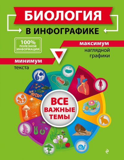 Книга: Биология в инфографике (Мазур Оксана Чеславовна) ; Эксмо-Пресс, 2021 