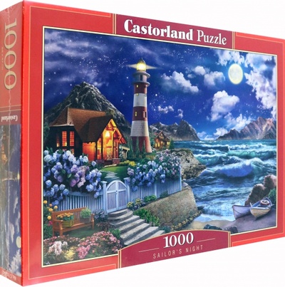 Puzzle-1000 Спасительный маяк Castorland 