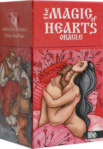 Книга: Oracle magic of hearts, 88 cards + 2 additional cards + manual (Raullkrass Oxana) ; Велигор, 2023 