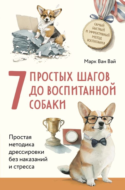 Книга: 7 простых шагов до воспитанной собаки. Простая методика дрессировки без наказания и стресса (Ван Вай Марк) ; БОМБОРА, 2023 