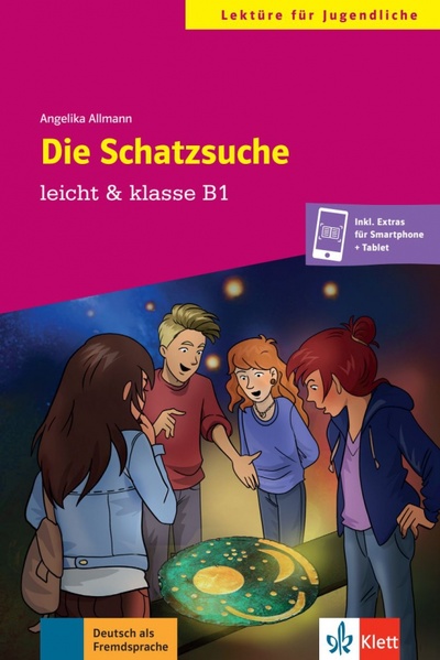 Книга: Die Schatzsuche + Online (Allmann Angelika) ; Klett, 2021 