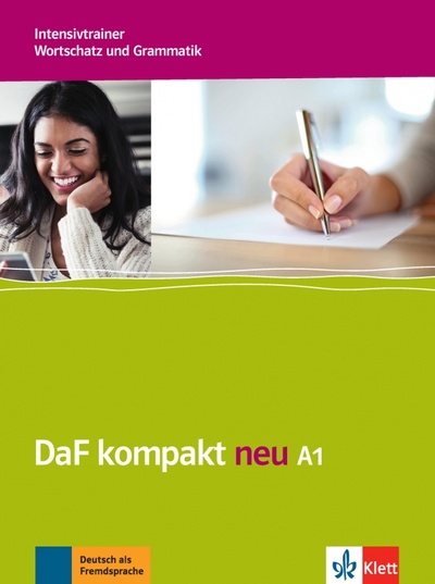 Книга: DaF kompakt neu A1. Deutsch als Fremdsprache für Erwachsene. Intensivtrainer - Wortschatz (Braun Birgit, Doubek Margit, Schafer Nicole) ; Klett, 2023 