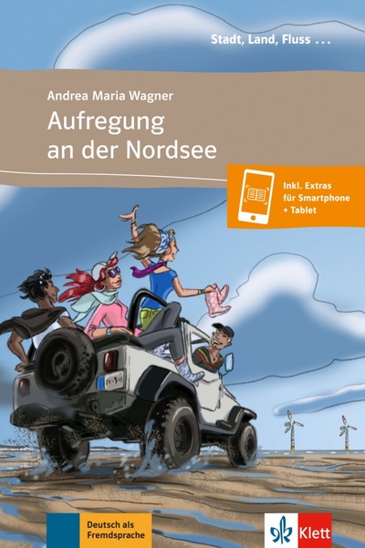 Книга: Aufregung an der Nordsee + Online-Angebot (Wagner Andrea Maria) ; Klett