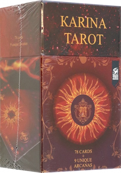 Книга: Karina Tarot, 78 cards + 9 unique Arcanas (Карина Таро) ; Велигор, 2023 