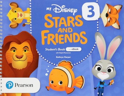 Книга: My Disney Stars and Friends 3. Student's Book with eBook & Digital Resources (Harper Kathryn) ; Pearson, 2021 