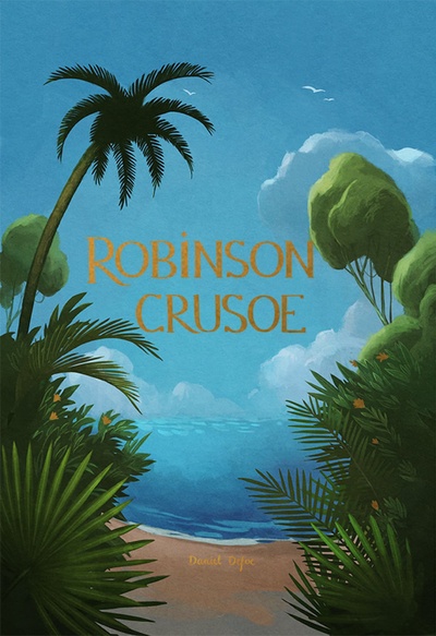 Книга: Robinson Crusoe (Defoe D.) ; Wordsworth Сlassics, 2022 