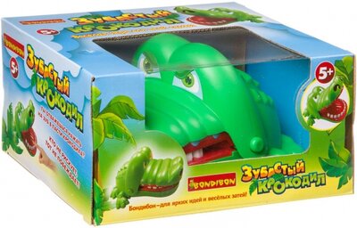 Игра настольная развивающая Зубастый крокодил BONDIBON 
