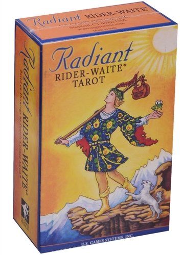 Книга: Radiant Rider-Waite tarot; Аввалон-Ло Скарабео, 2019 