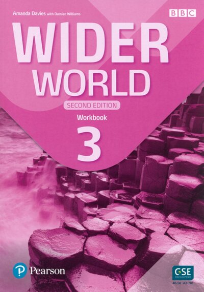 Книга: Wider World. Second Edition. Level 3. Workbook with App (Davies Amanda, Williams Damian) ; Pearson, 2022 