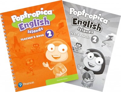Книга: Poptropica English Islands. Level 2. Teacher's Book with Online World Access Code and Test Book (Malpas Susannah) ; Pearson, 2019 