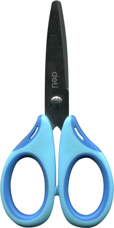 Ножницы "Neon", 135мм, в ассортименте (ED60300) DELI 
