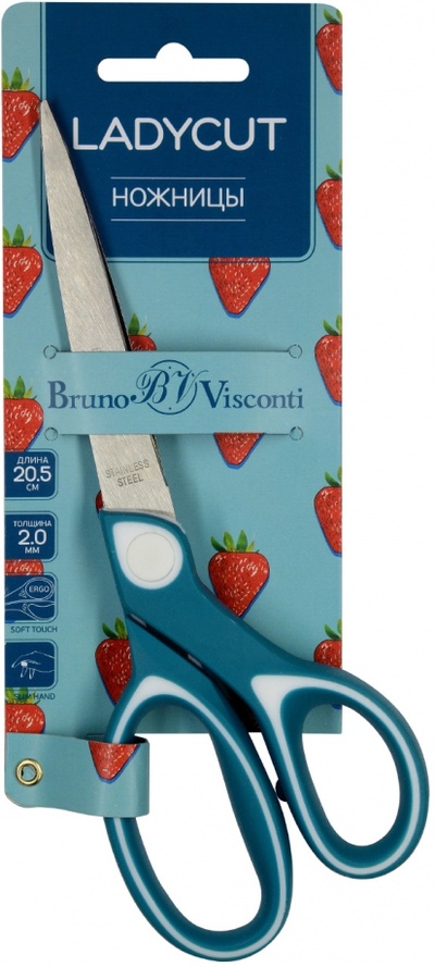 Ножницы классические LadyCut, 20,5 см, в ассортименте Bruno Visconti 