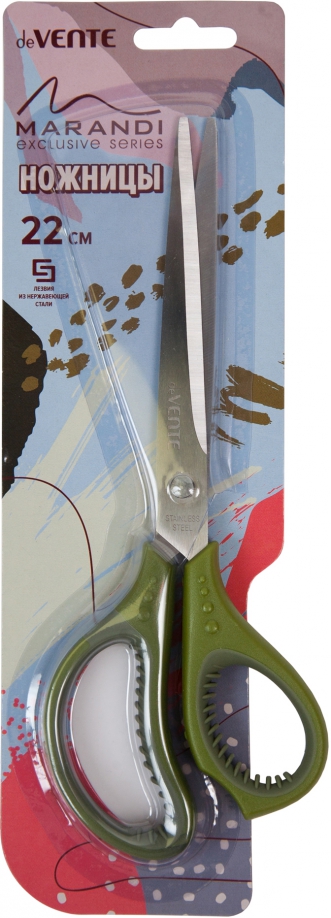 Ножницы канцелярские Marandi, 22 см, в ассортименте deVENTE 