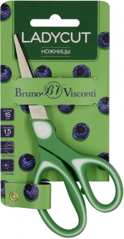 Ножницы классические LadyCut, 15 см, в ассортименте Bruno Visconti 