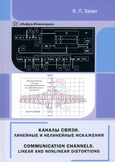 Книга: Каналы связи. Линейные и нелинейные искажения. Монография (Хазан Виталий Львович) ; Инфра-Инженерия, 2024 
