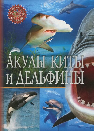 Книга: Акулы, киты и дельфины (Феданова Ю., Скиба Т.) ; Владис, 2022 