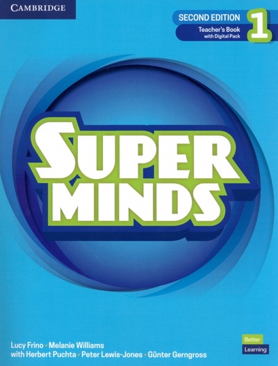 Книга: Super Minds. 2nd Edition. Level 1. Teacher's Book with Digital Pack (Frino Lucy, Puchta Herbert, Williams Melanie) ; Cambridge, 2022 
