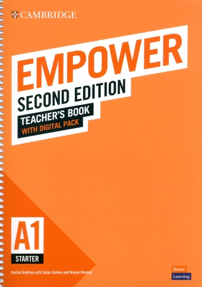 Книга: Empower. Starter. A1. Second Edition. Teacher's Book with Digital Pack (Godfrey Rachel, Rimmer Wayne, Oakley Julian) ; Cambridge, 2022 