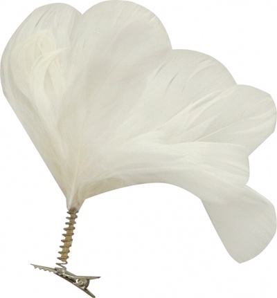 Новогоднее украшение Белый цветок Феникс-Презент 