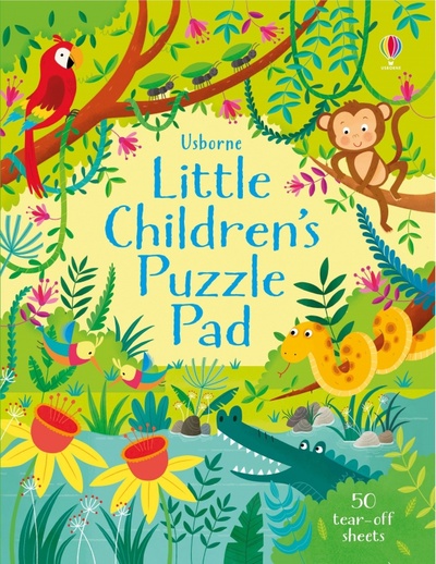 Книга: Little Children's Puzzle Pad (Robson Kirsteen) ; Usborne, 2017 
