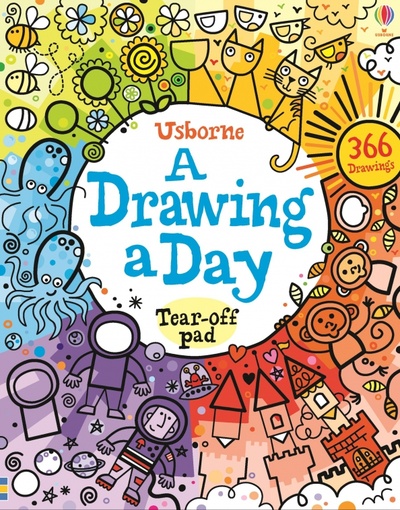 Книга: A Drawing a Day (Smith Sam) ; Usborne, 2022 