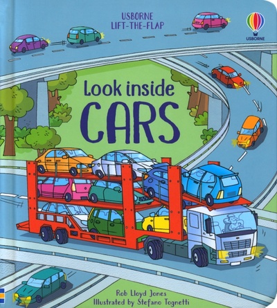 Книга: Look Inside Cars (Jones Rob Lloyd) ; Usborne, 2012 
