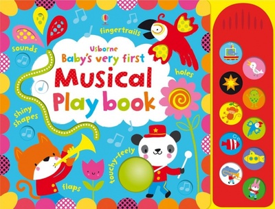 Книга: Baby's Very First Musical Playbook (Watt Fiona) ; Usborne, 2014 