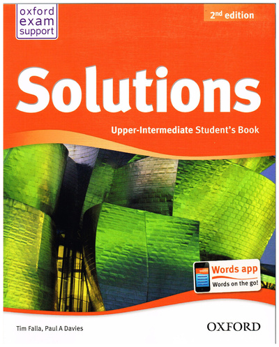 Книга: Книга Solutions 2Nd Edition Upper-Intermediate. Students Book (Davies Paul, Falla Tim) ; Oxford University Press, 2013 