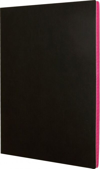 Тетрадь "In Black. Лиловый" (80 листов, А4-, клетка, искуственная кожа) (ТКИБ4804522) Канц-Эксмо 