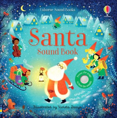 Книга: Santa Sound Book (Taplin Sam) ; Usborne, 2020 