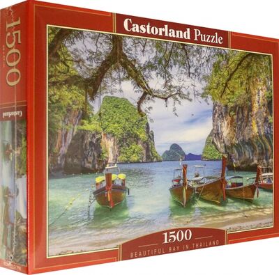 Puzzle-1500. Красивая бухта. Таиланд (C-151936) Castorland 