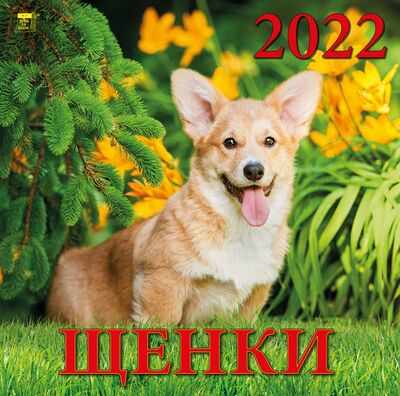 Календарь на 2022 год "Щенки" (70206) День за днём 