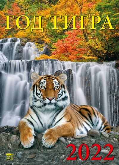 Календарь на 2022 год "Год тигра" (11201) День за днём 