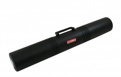 Тубус с ручкой 3-х секционный (D - 100 мм, черный) (ПТ41) СТАММ 