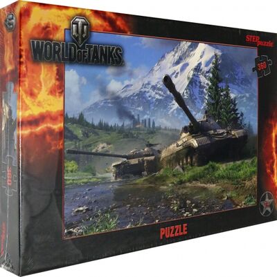 Puzzle-360 "World of Tanks" (96078) Степ Пазл 