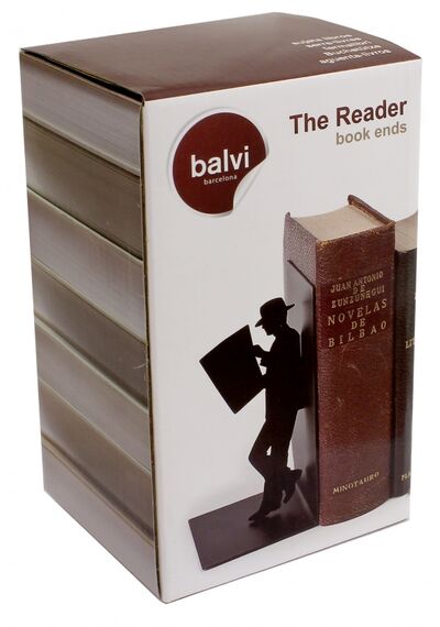 Держатель для книг "The Reader", черный (25330) Balvi 