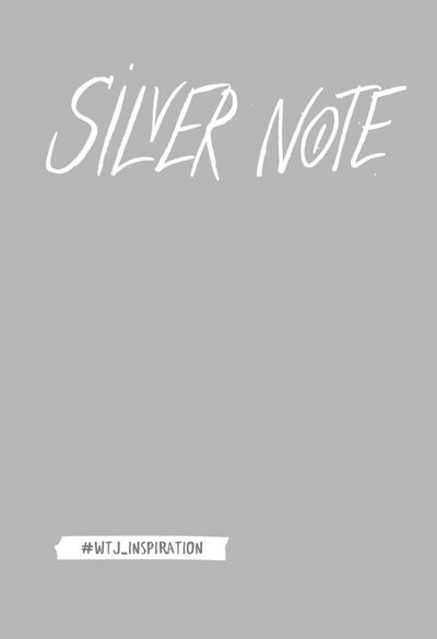 Silver Note. Креативный блокнот с серебряными страницами Эксмо 