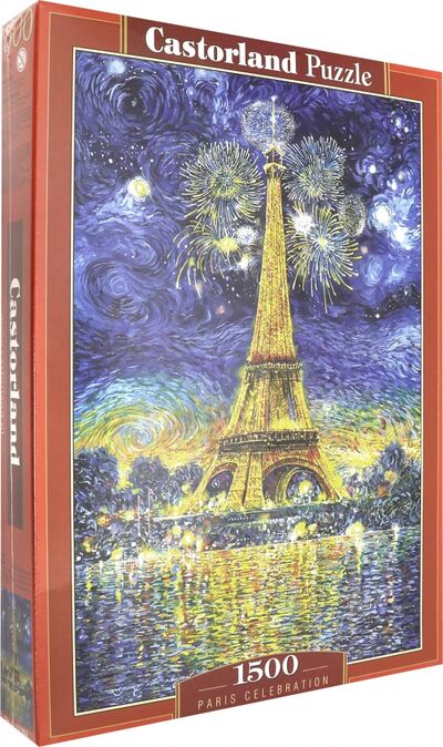 Puzzle-1500 "Праздник в Париже" (C-151851) Castorland 